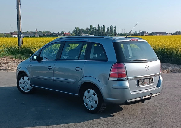 Opel Zafira cena 14500 przebieg: 171400, rok produkcji 2007 z Lubraniec małe 191